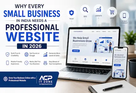 Why Every Small Business in India Needs a Professional Website in 2026 Blog